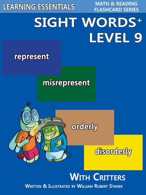 Title details for Sight Words Plus Level 9 by William Robert Stanek - Available